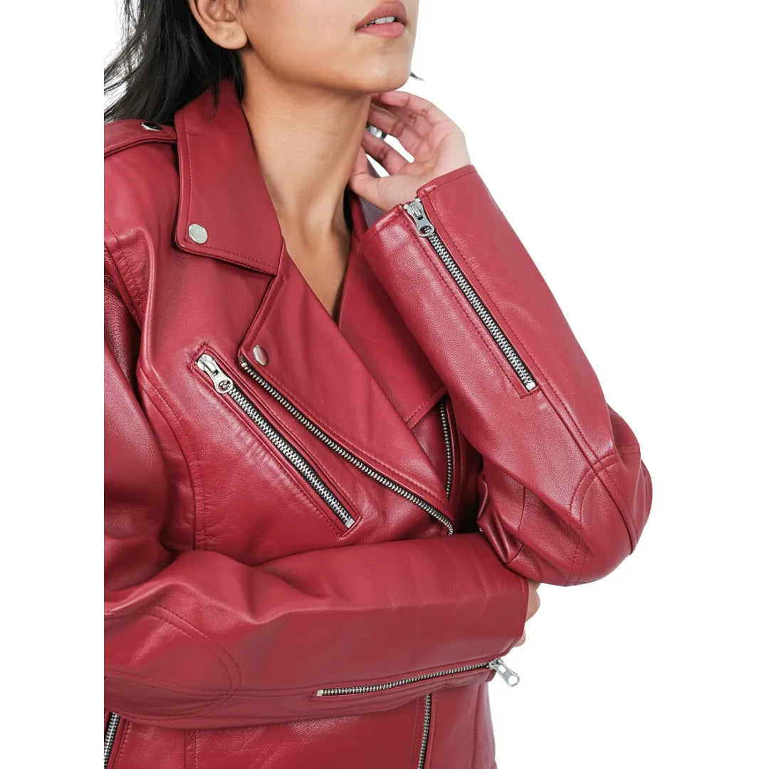 Women's Leather Motorcycle Jackets