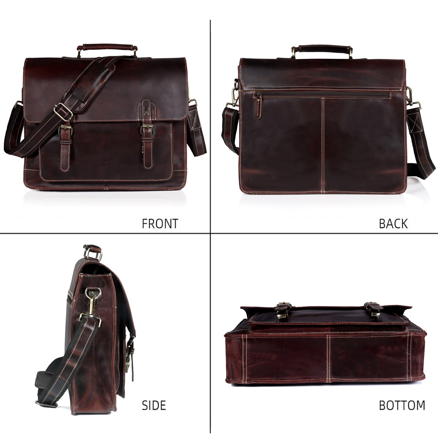 LAPTOPTASCHE „PARKER“ AUS LEDER