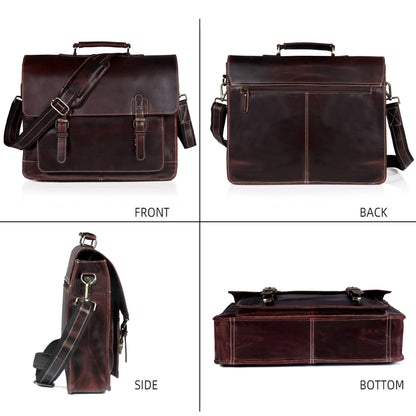 LAPTOPTASCHE „PARKER“ AUS LEDER