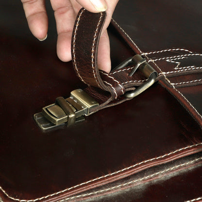 LAPTOPTASCHE „PARKER“ AUS LEDER