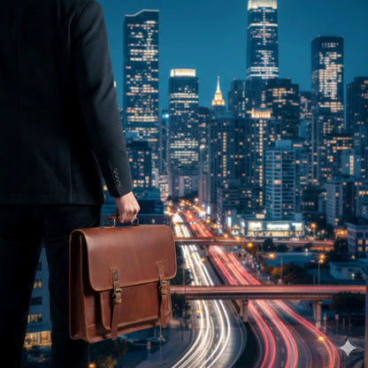 LAPTOPTASCHE „PARKER“ AUS LEDER