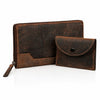 Wallet + Coin Purse - Vintage Brown