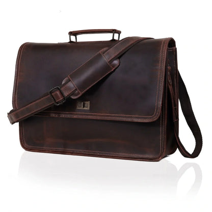 LAPTOPTASCHE „PARKER“ AUS LEDER