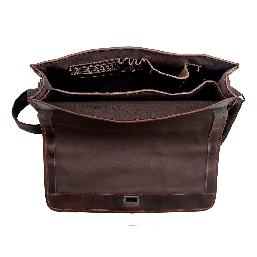 LAPTOPTASCHE „PARKER“ AUS LEDER