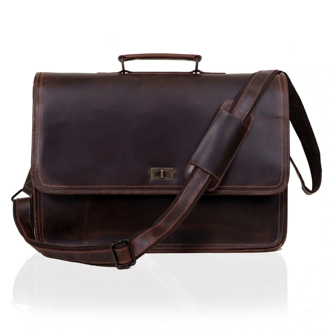 LAPTOPTASCHE „PARKER“ AUS LEDER