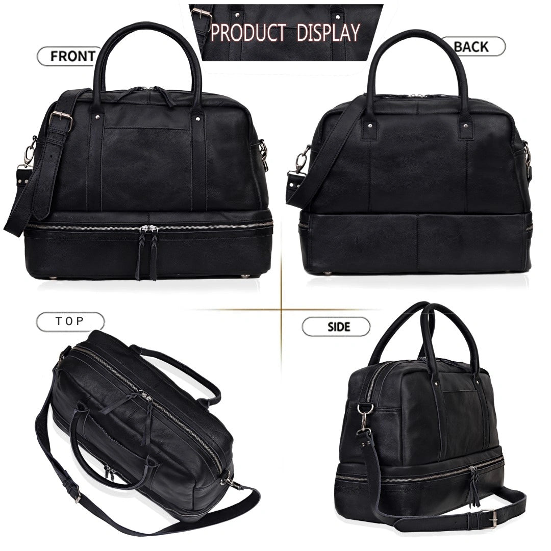 WOMEN STYLO DUFFEL - BLACK